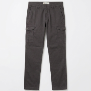 SILBON CARGO PANTS- DARK BROWN