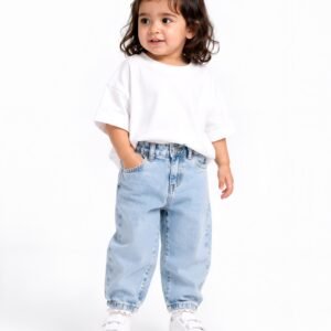REDTAG Baby Denim Jeans (3M–24M) | Original Mom Fit Jeans