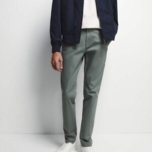 SlIMFIT CHINO PANT SAGE GREEN